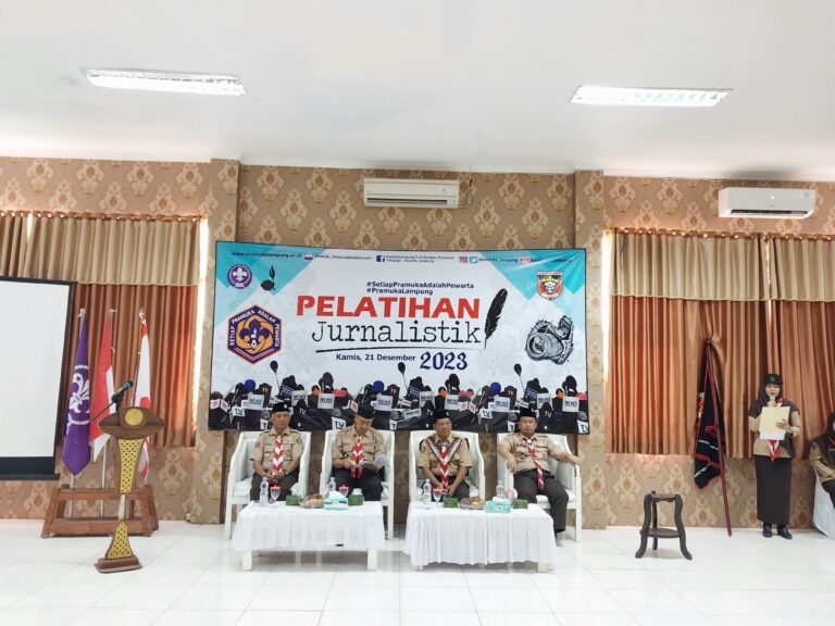 Pelatihan Jurnalistik Pramuka Unila Tingkatkan Keterampilan Jurnalistik Kaum Muda