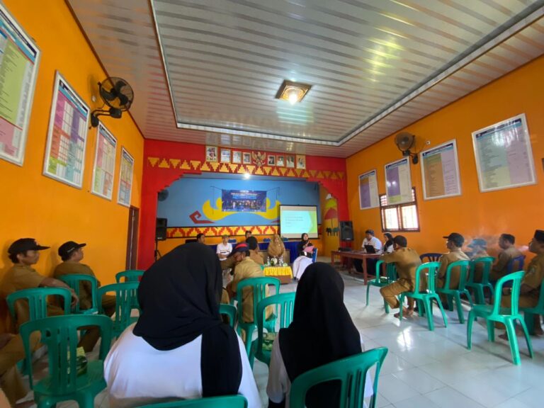 Mahasiswa KKN Gelar Sosialisasi Pencegahan dan Penanggulangan DBD di Desa Hatta