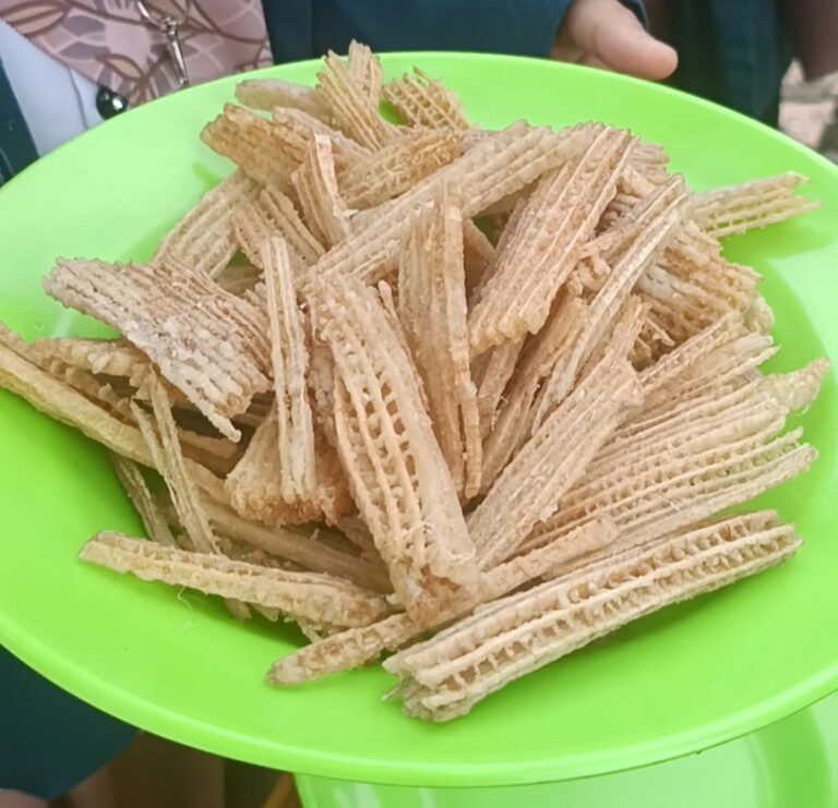 KKN Unila Unjuk Kreativitas Hasilkan Keripik dari Pelepah Pisang