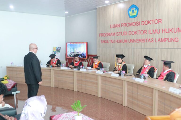 FH Gelar Ujian Terbuka Promosi Doktor Ilmu Hukum