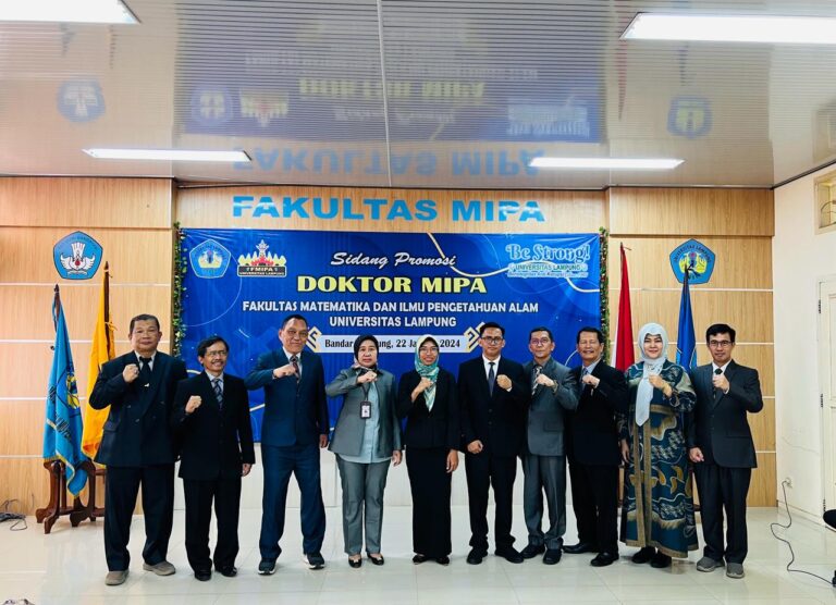 FMIPA Unila Hasilkan Dua Doktor Baru