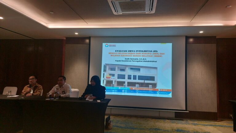 Tim Zona Integritas Unila Finalisasi dan Submit Lembar Kerja Evaluasi Zona Integritas