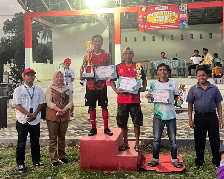 KKN Unila Cup: Pantik Kreativitas UMKM dan Sportivitas Anak Muda di Kecamatan Banjar Baru