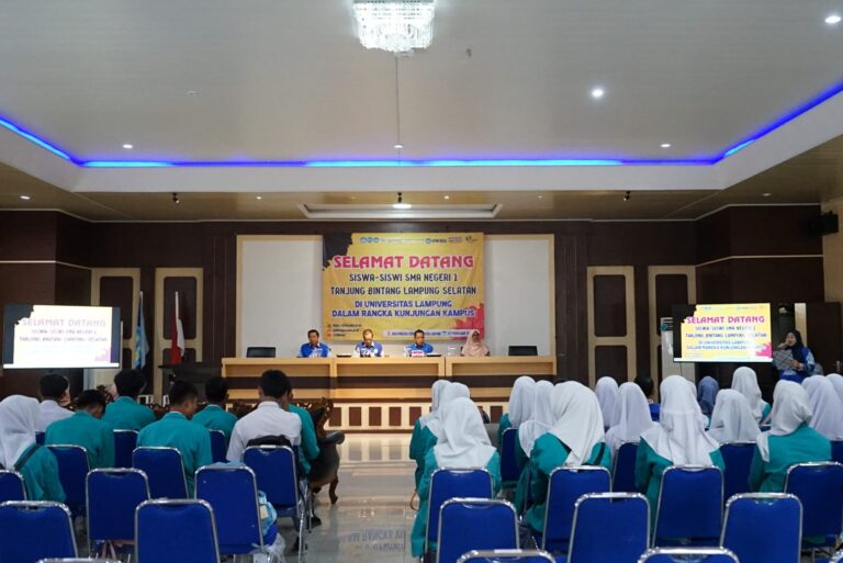 Motivasi Siswa Lanjut Studi, SMAN 1 Tanjung Bintang Sambangi Unila