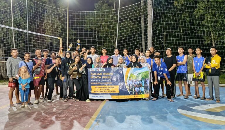 Mahasiswa KKN Unila Desa Bandar Agung Eratkan Tali Persaudaraan dengan FOSBA