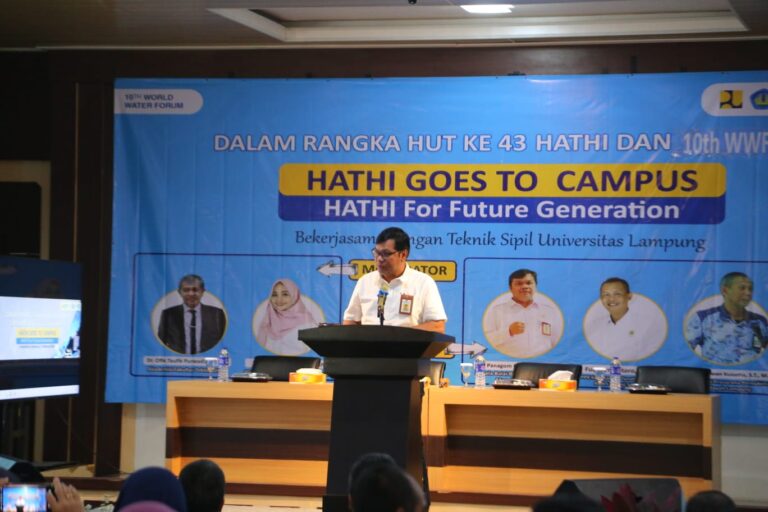 HATHI Goes to Campus: Rangkul Generasi Muda Kelola Sumber Daya Air Berkelanjutan