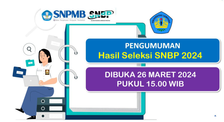 Pengumuman: HASIL SELEKSI SNBP 2024