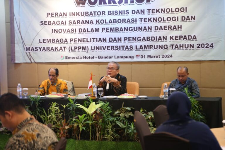 LPPM Gelar Workshop Peran Inkubator Bisnis dan Teknologi untuk Kolaborasi Inovasi