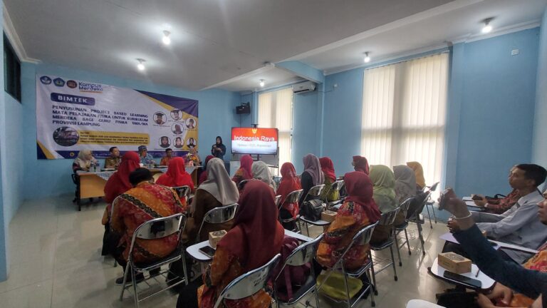 Tingkatkan Kompetensi Guru Fisika, Prodi Pendidikan Fisika dan MGMP Selenggarakan Bimtek