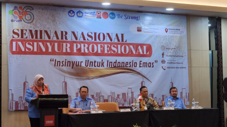 SNIP VI 2024 Bertajuk “Insinyur untuk Indonesia Emas” Sukses Digelar