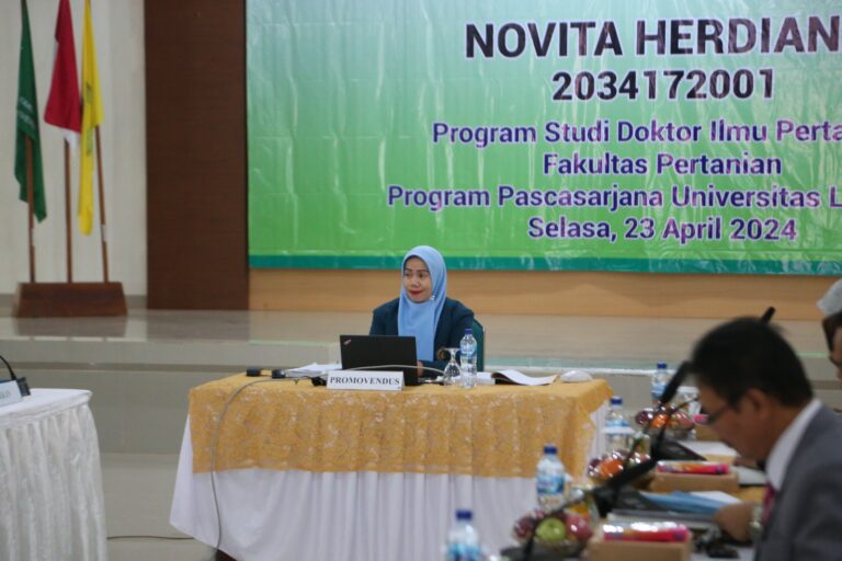 Sidang Promosi Doktor, Novita Herdiana Presentasikan Penggunaan Nanopartikel 