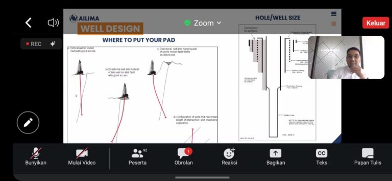 Tertarik dengan Industri Panas Bumi, Rizky Jajaki MSIB di PT AILIMA