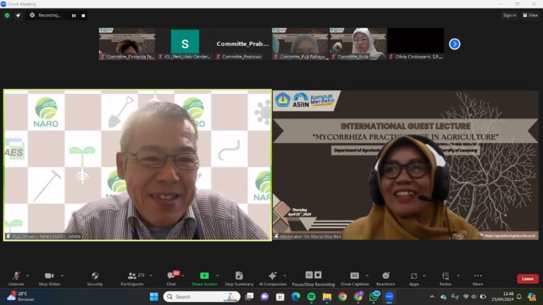 Jurusan Agroteknologi Adakan IGL Ulas Mycorrhiza