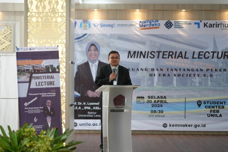 CCED Gelar Ministerial Lecture Pahami Peluang dan Tantangan Pekerjaan Era Society 5.0