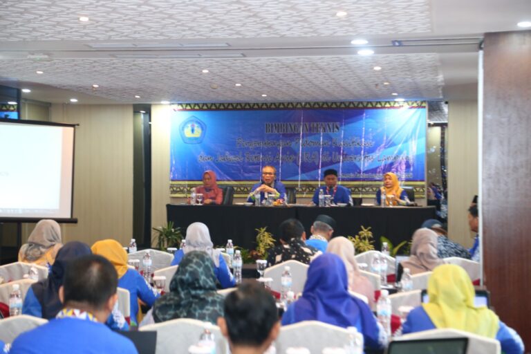 UPT Kearsipan Gelar Bimtek Pengembangan Pedoman Klasifikasi dan JRA 