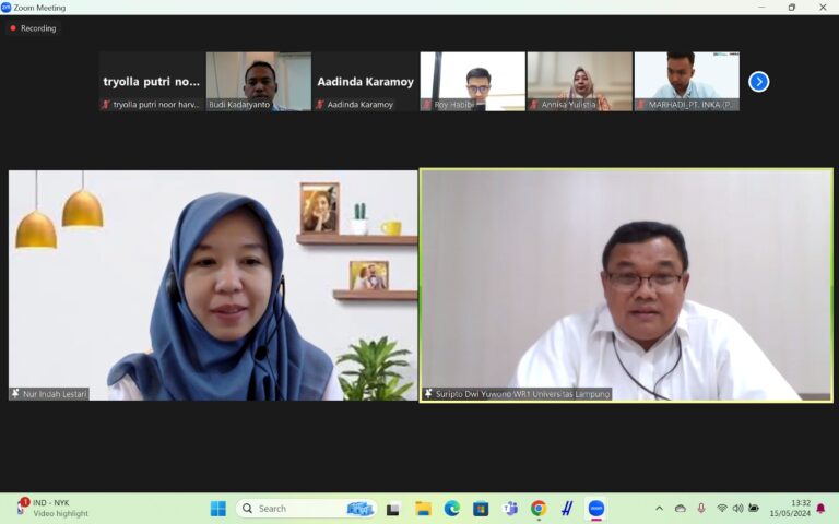 LP3M Sosialisasikan Program Merdeka Belajar Kampus Merdeka Secara Daring