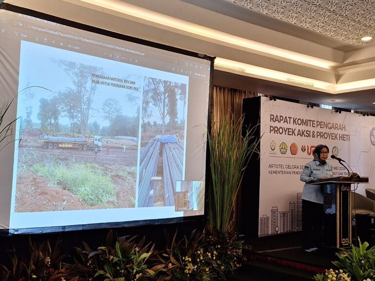 Rektor Hadiri Steering Committee Proyek AKSI – HETI