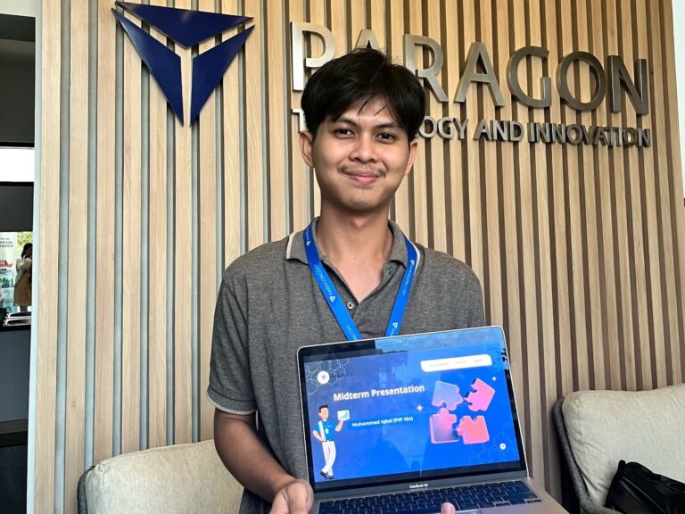 Tangkap Kesempatan Besar, Iqbal Natio Dapatkan Pengalaman Terbaik Magang di Paragon