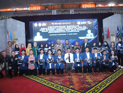 Unila Terima Dokumen Lahan Hibah Pemprov 150 Hektare 