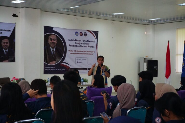 Prodi Pendidikan Bahasa Prancis FKIP Gelar Kuliah Dosen Tamu Nasional