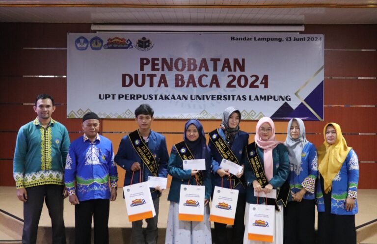 UPT Perpustakaan Gelar Penobatan Duta Baca 2024