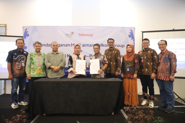 Unila Teken MoU dengan PT Telekomunikasi Indonesia