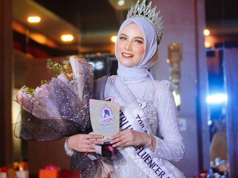 Faradila Hesty Harumkan Emansipasi Wanita Muslimah Melalui Putri Hijabfluencer Lampung 2024 