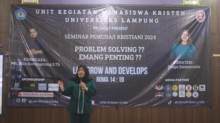 UKM Kristen Adakan Seminar Pemuda Kristiani