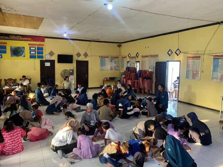 Himasakta FKIP Gelar Desa Binaan di Desa Tejang Pulau Sebesi