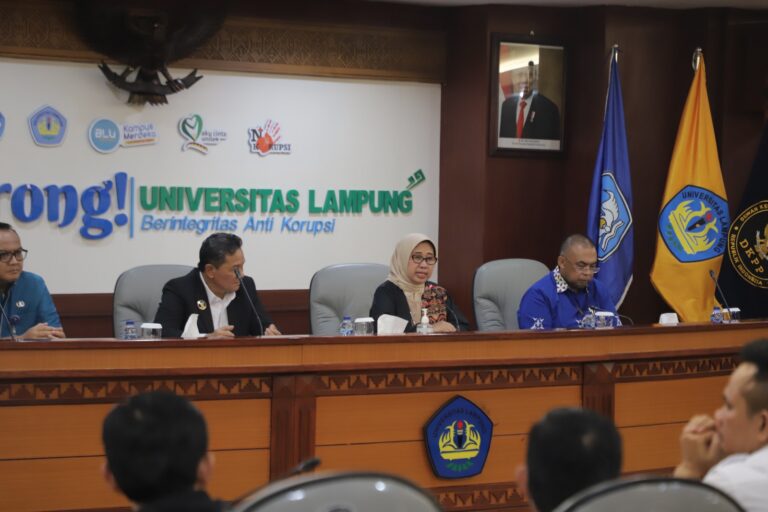 Unila Tanda Tangani Nota Kesepahaman dengan Dewan Kehormatan Penyelenggara Pemilihan Umum RI