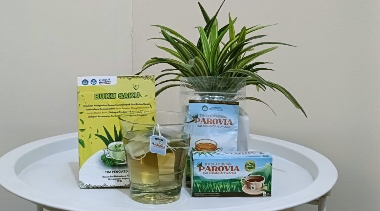 Dosen Farmasi Unila Kembangkan Teh Herbal Parovia untuk Diabetes