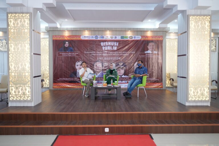 BEM FEB Gelar Diskusi Publik: Strategi Lingkungan dan Ekonomi Hijau untuk Masa Depan Bandar Lampung