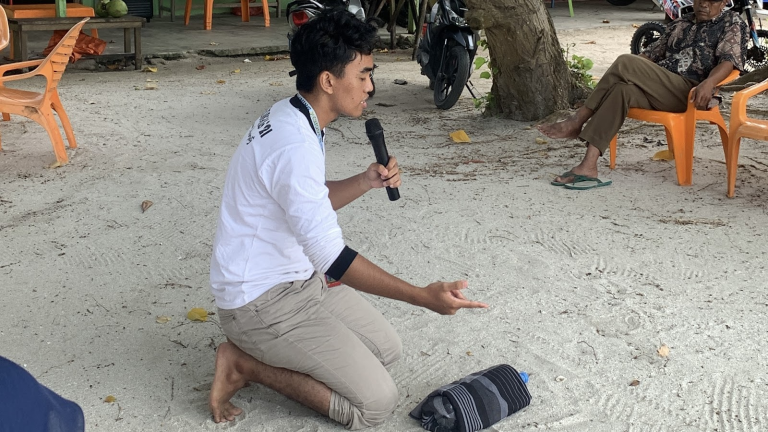 Tim KKN Berikan Pelatihan Keselamatan Pantai dan Bantuan Hidup Dasar 