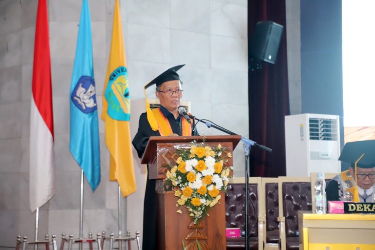 Unila Kukuhkan Prof. Dr. Syarief Makhya sebagai Guru Besar