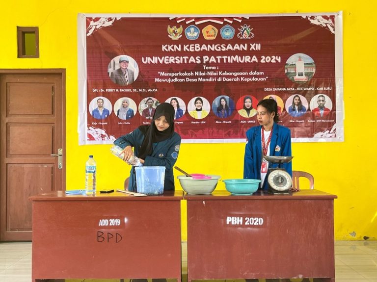 Mahasiswa Unila Sukses Pandu Pelatihan Eco Enzyme bagi Masyarakat di Desa Savana Jaya