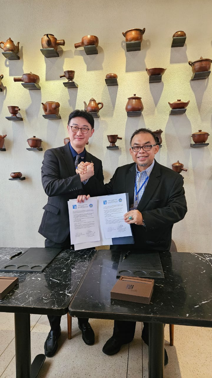 Unila dan Chosun University Tanda Tangani MoU Kerja Sama Lima Tahun