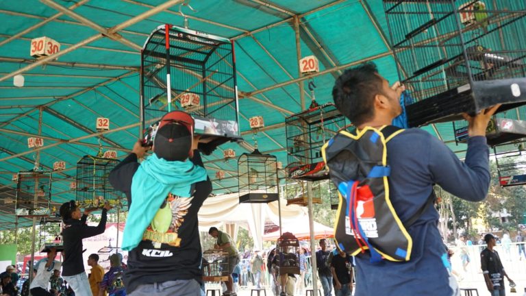 Lomba dan Pameran Kicauan Burung Meriahkan Rangkaian Acara Dies Natalis ke-59 Unila