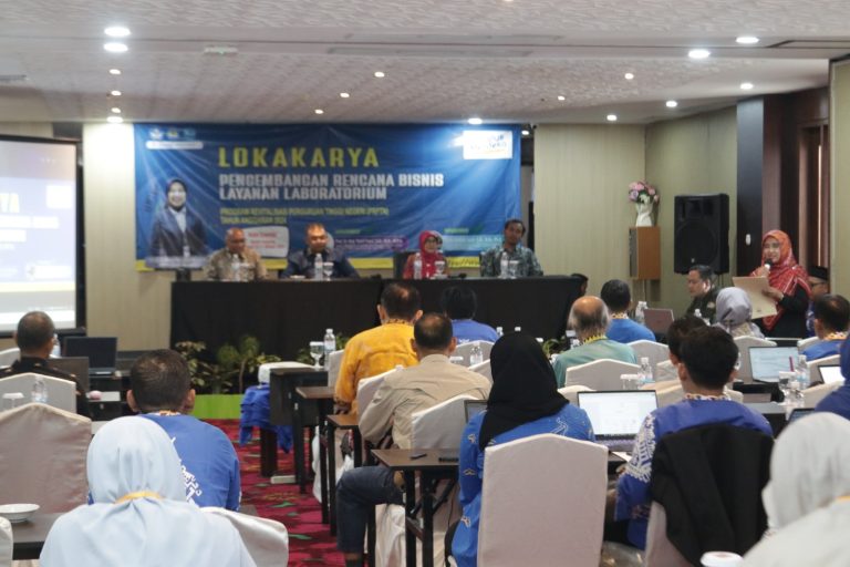 Unila Gelar Lokakarya Pengembangan Rencana Bisnis Laboratorium PRPTN 2024