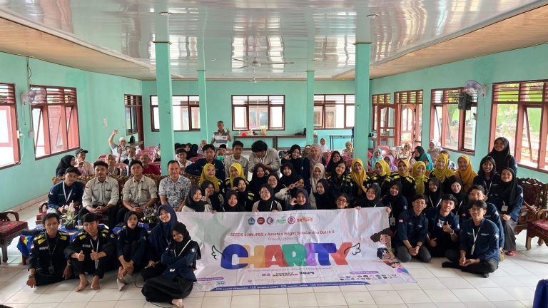 Kolaborasi Himpunan Mahasiswa Jurusan Unila Sukses Gelar Acara Charity