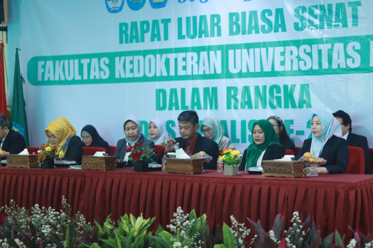 FK Gelar Rapat Senat Rayakan Dies Natalis ke-22 