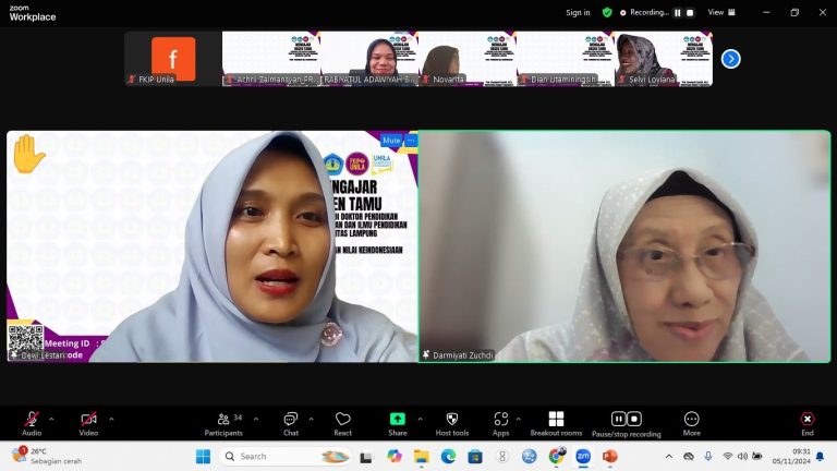 Perkuat Karakter Keindonesiaan, PSDP FKIP Adakan Kuliah Dosen Tamu