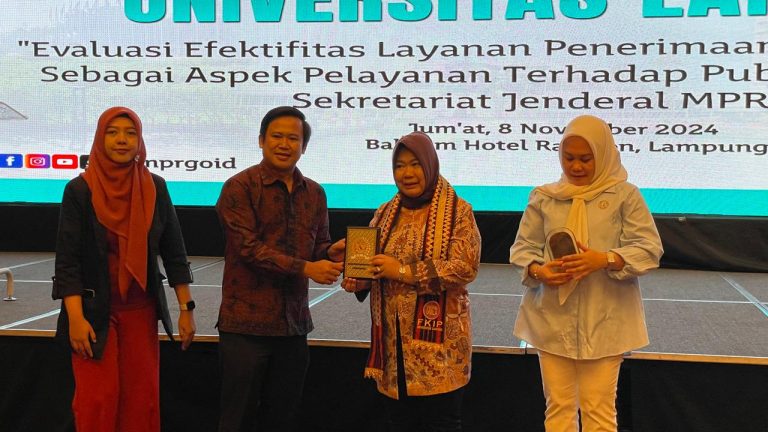MPR RI dan Unila Gelar Sarasehan Kehumasan Evaluasi Layanan Publik