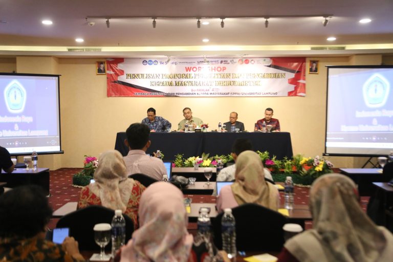 LPPM Gelar Workshop Penulisan Proposal Penelitian dan PKM DIPA Kementerian