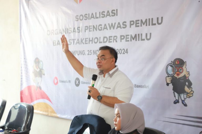 Unila Tuan Rumah Sosialisasi Organisasi Pengawas Pemilu bagi Stakeholder Pemilu