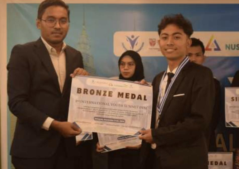 Mahasiswa FKIP Unila Harumkan Nama Bangsa di 2nd International Youth Summit 2024
