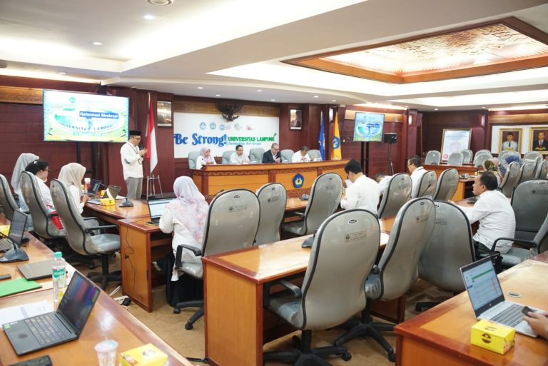 Unila Gelar FGD Penyusunan Road Map Reformasi Birokrasi 2025-2029