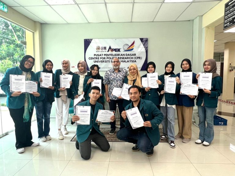 Kerja Sama antara FISIP Unila dan Universiti Sains Malaysia Hasilkan Student Mobility Program Maritime Nusantara and Sustainability Policy Initiative