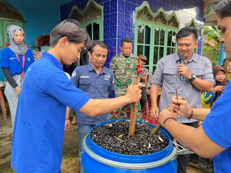 Mahasiswa KKN, Desa Gedung Aji, dan BPP Selagai Lingga Kolaborasi Dukung Program Ketahanan Pangan