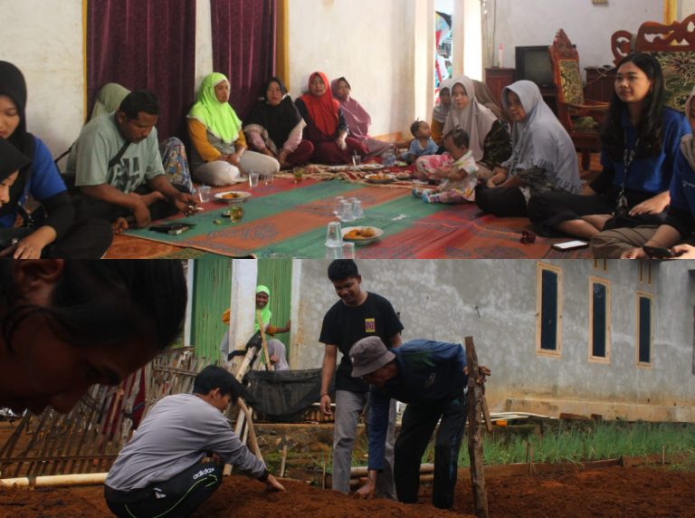 Mahasiswa KKN Bangun Kesadaran Lingkungan dengan Pembuatan POC dan TOGA