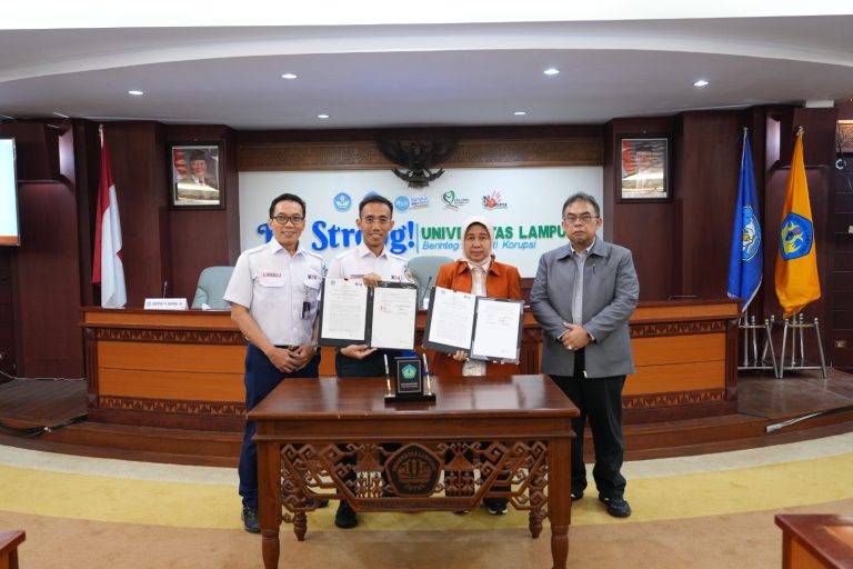 Unila dan PT KAI Tanjung Karang Jalin Kerja Sama Pendidikan dan SDM